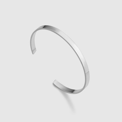 ICONIC CUFF (SILVER) 5MM