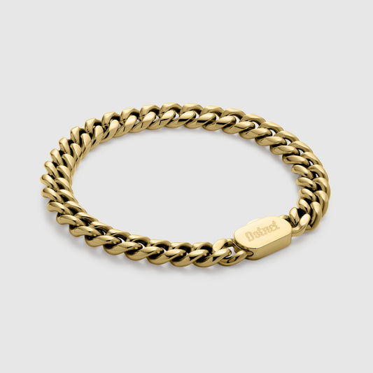 CUBAN BRACELET (GOLD) 8MM