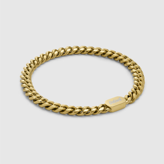 CUBAN BRACELET (GOLD) 6MM