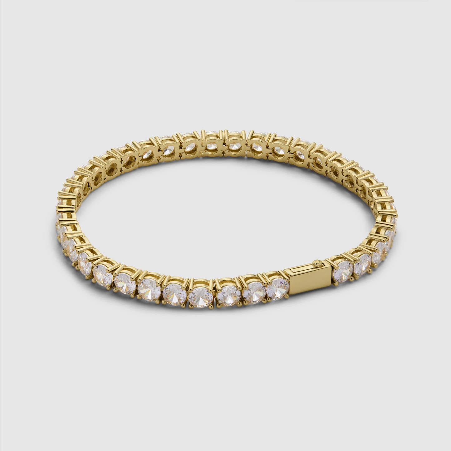 TENNIS BRACELET (GOLD) 5MM