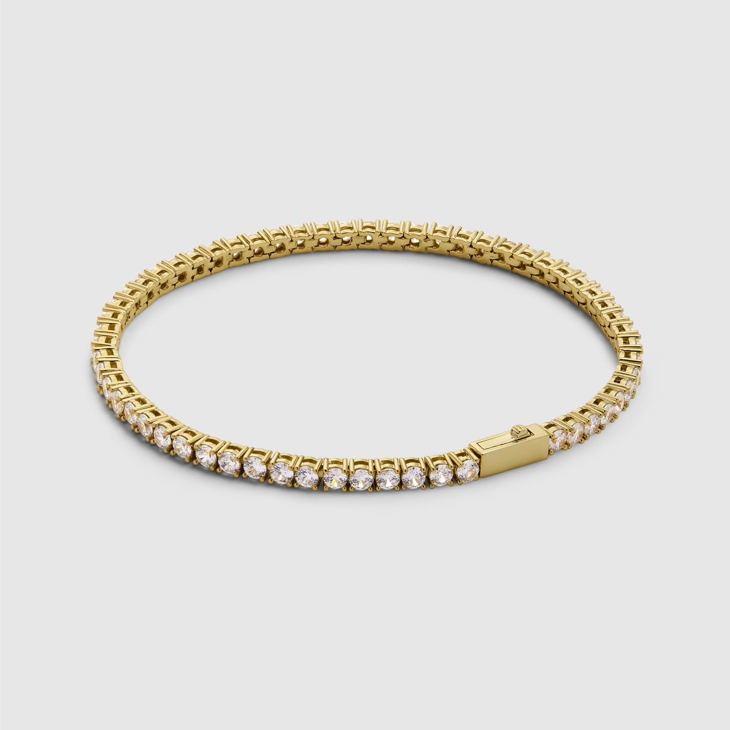 TENNIS BRACELET (GOLD) 3MM