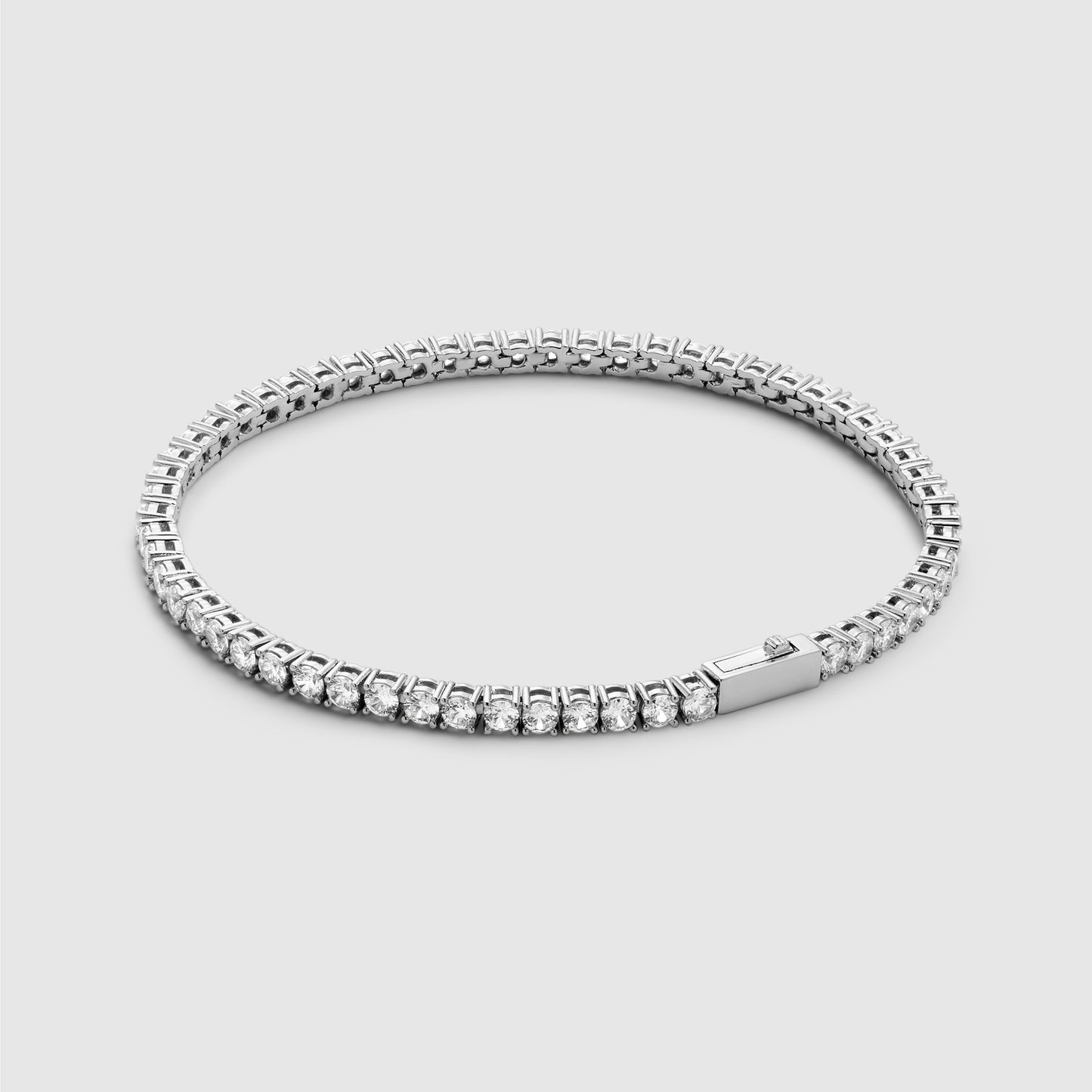 TENNIS BRACELET (SILVER) 3MM