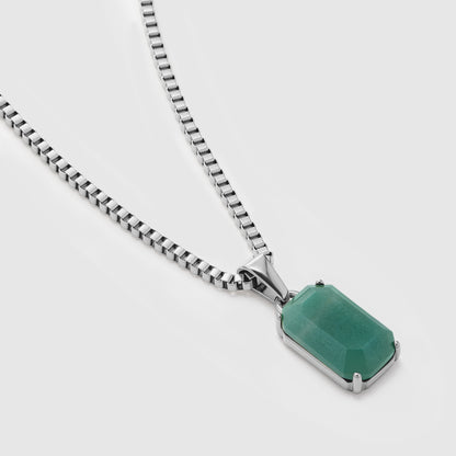 AVENTURINE GEM STONE (SILVER)