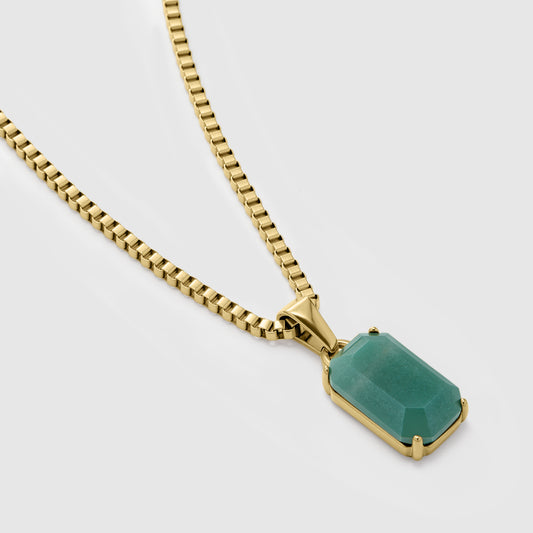 AVENTURINE GEM STONE (GOLD)