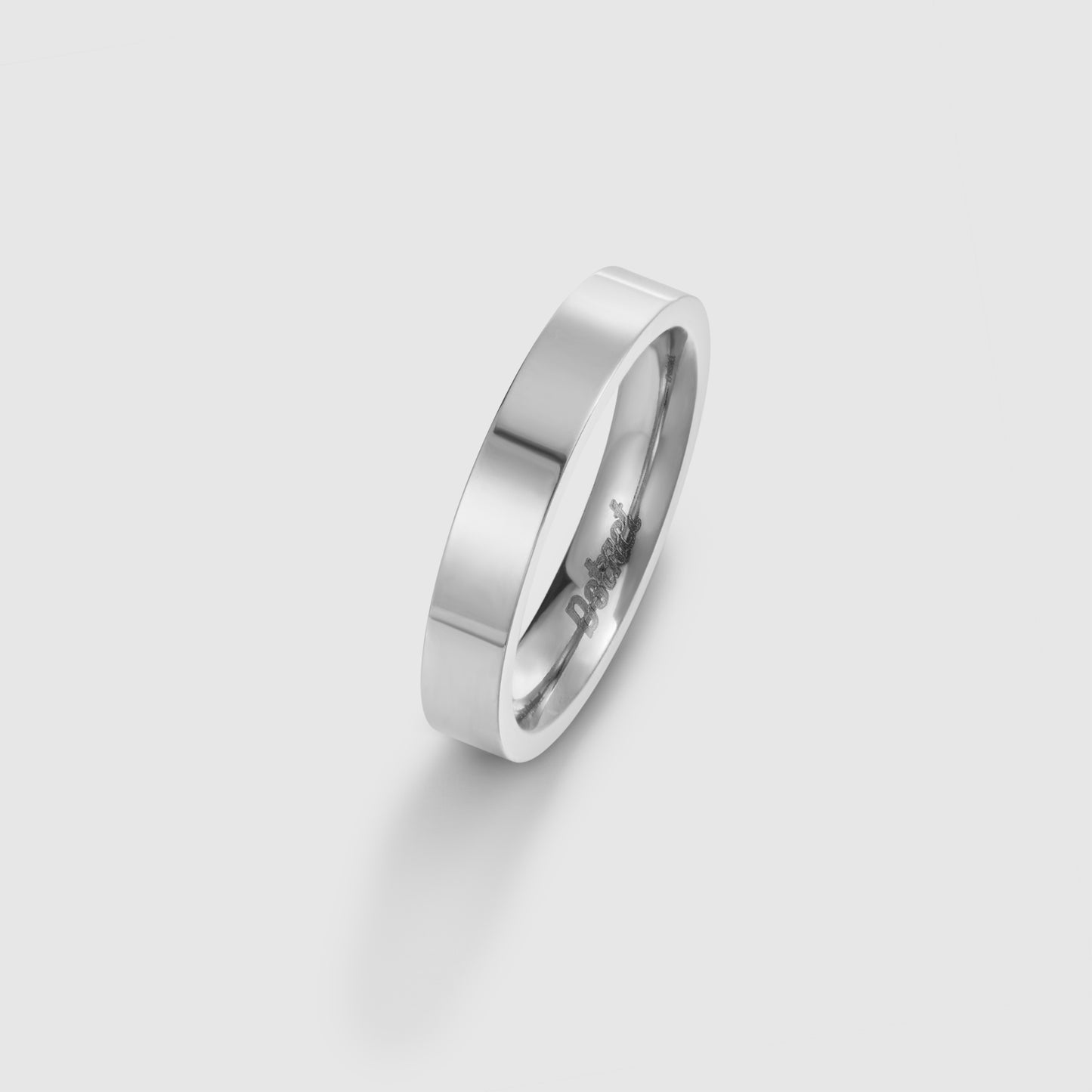 FLAT BAND RING (SILVER) 4MM