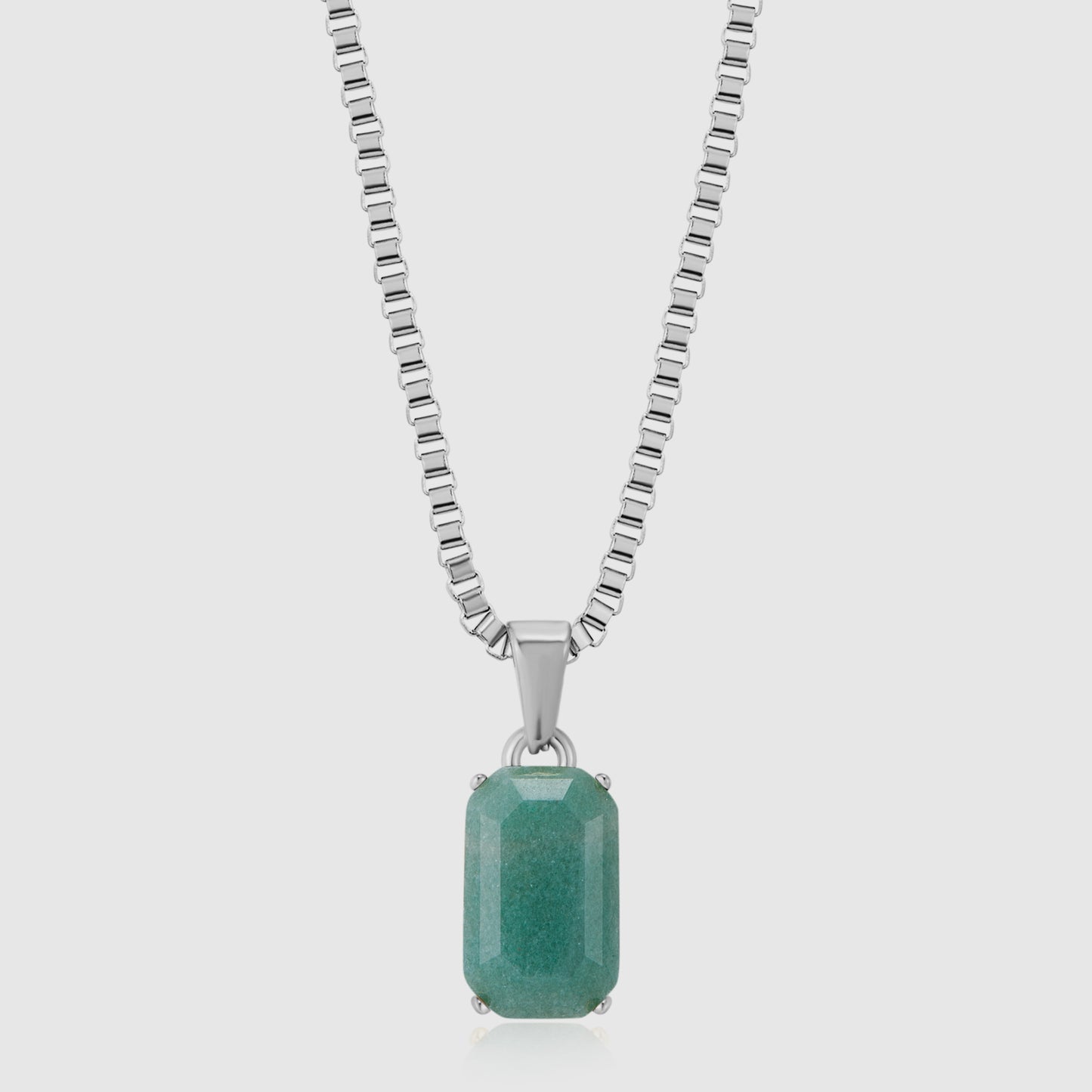 AVENTURINE GEM STONE (SILVER)