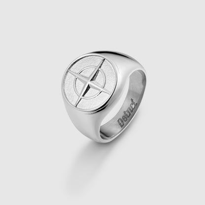 CROSSHAIR SIGNET (SILVER)