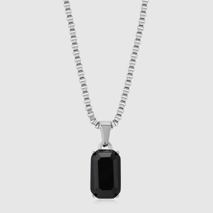 ONYX GEM STONE (SILVER)