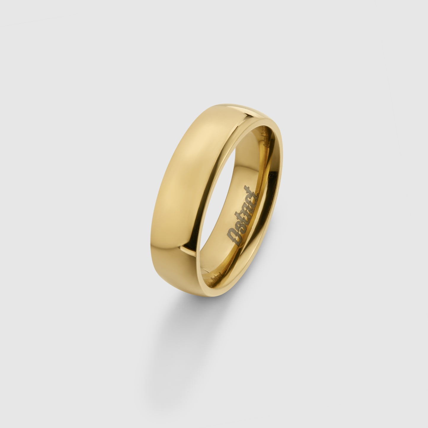 ROUND BAND RING (GOLD) 6MM