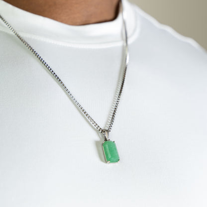 AVENTURINE GEM STONE (SILVER)
