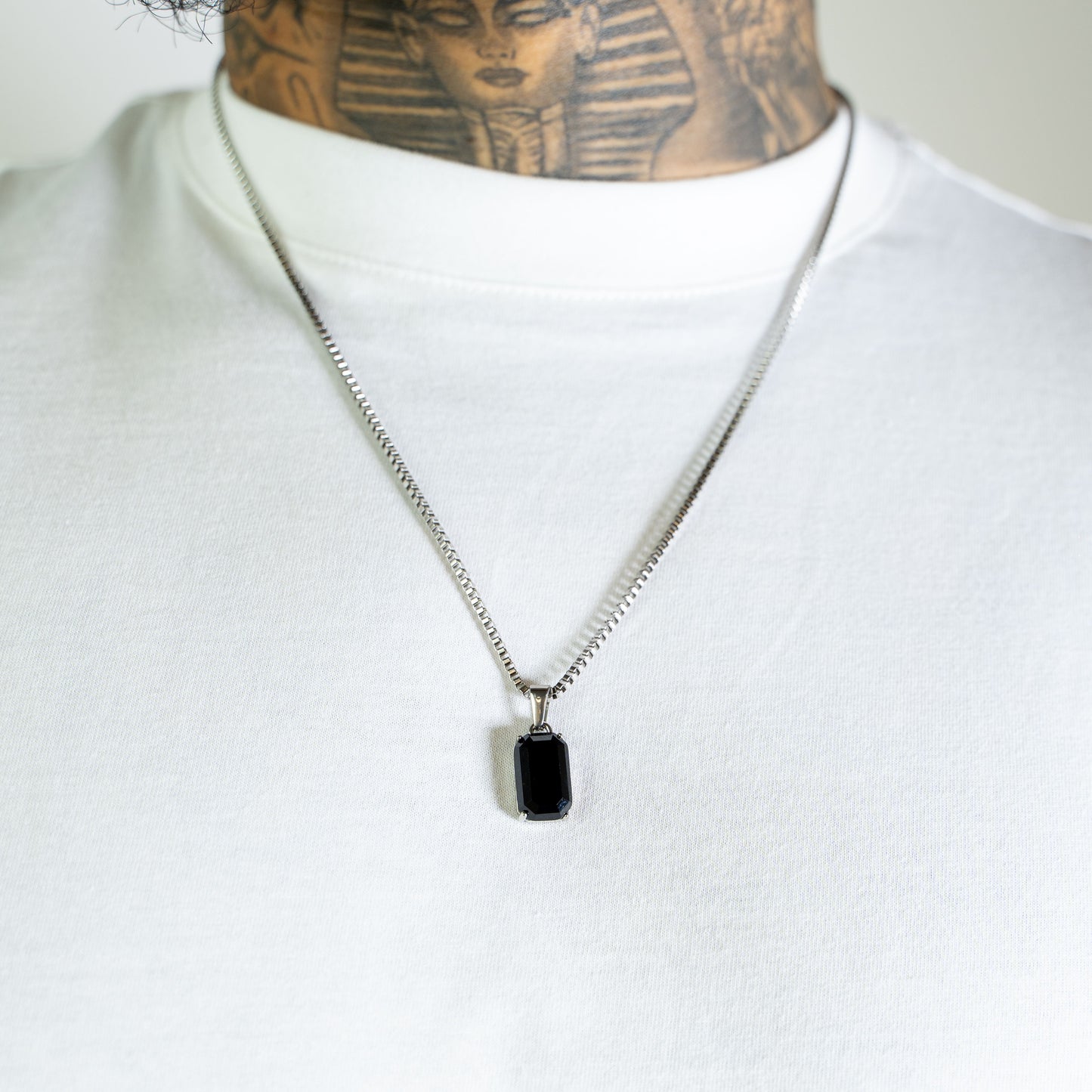 ONYX GEM STONE (SILVER)