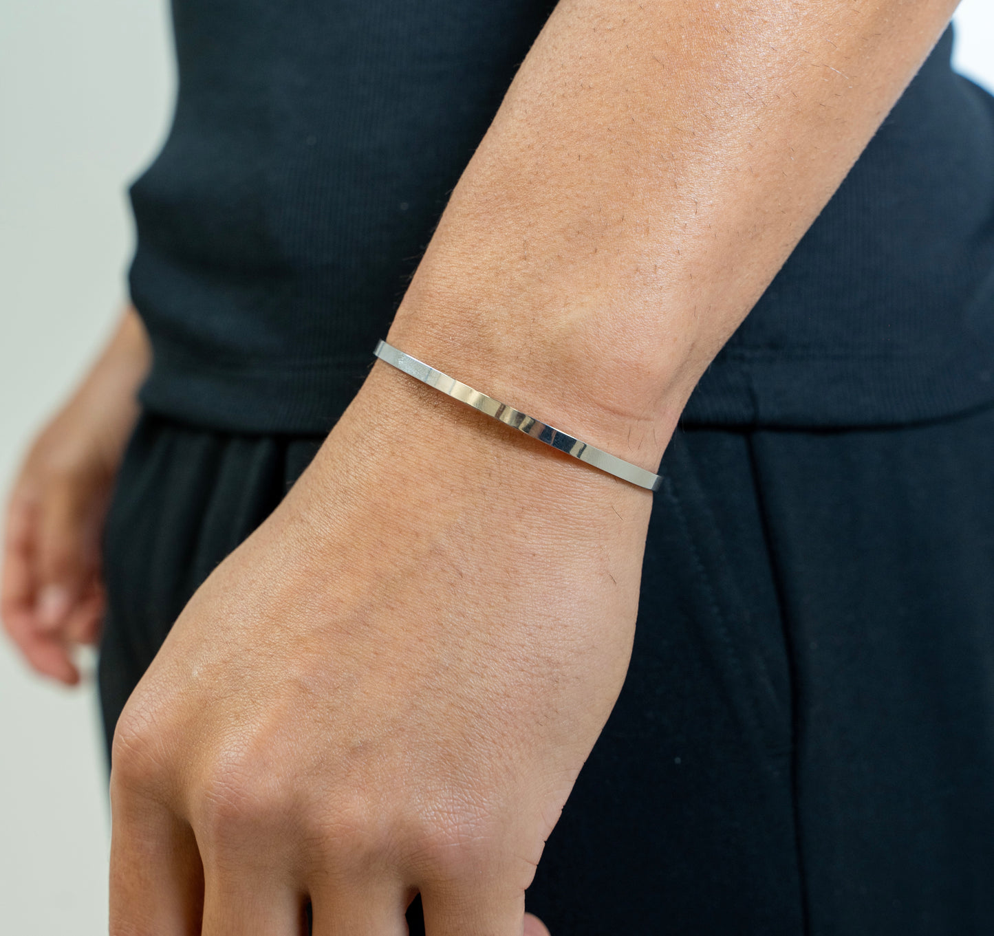 ICONIC CUFF (SILVER) 3MM