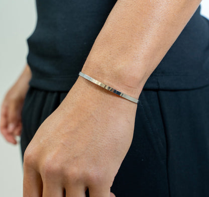 ICONIC CUFF (SILVER) 3MM