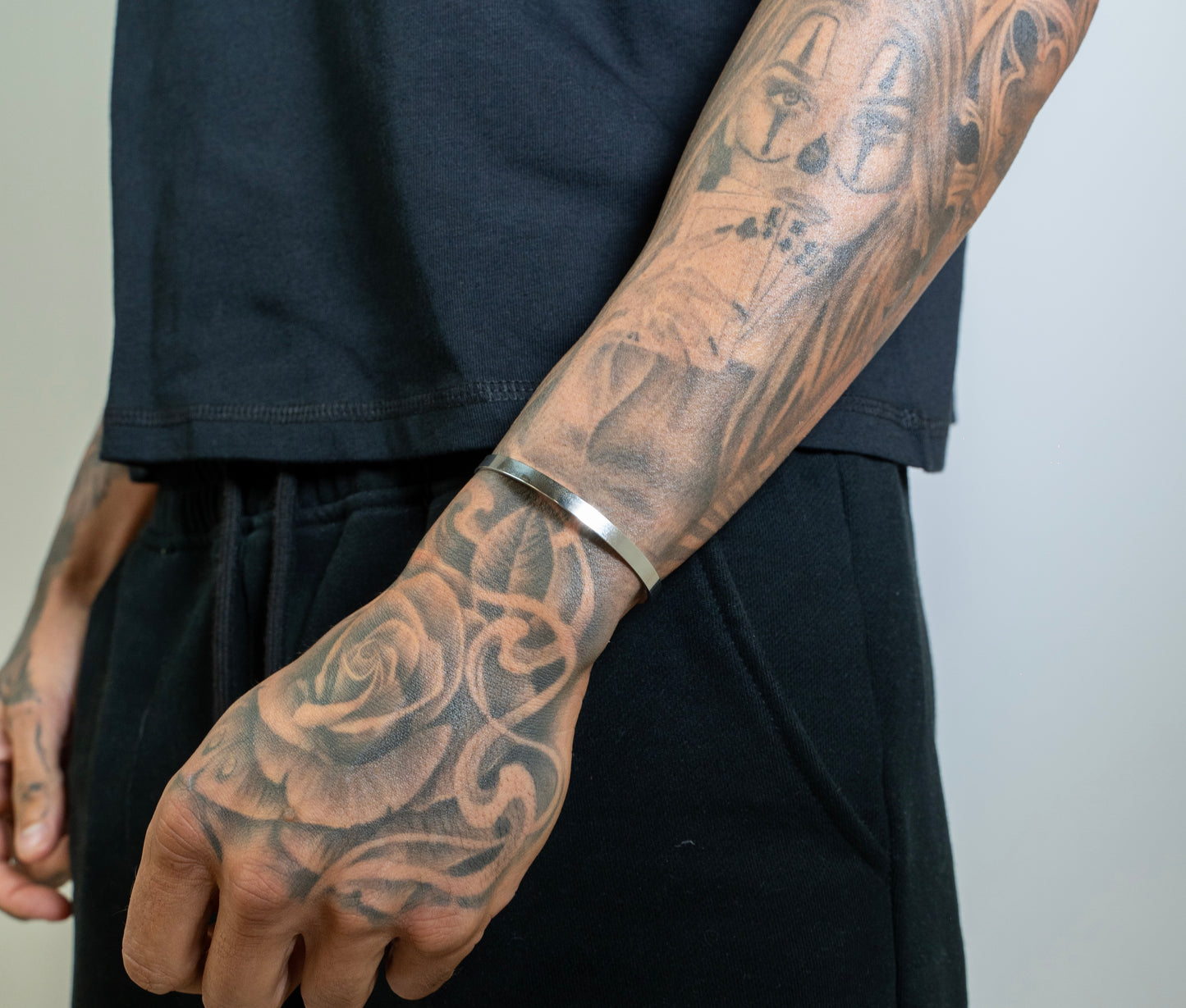 ICONIC CUFF (SILVER) 5MM