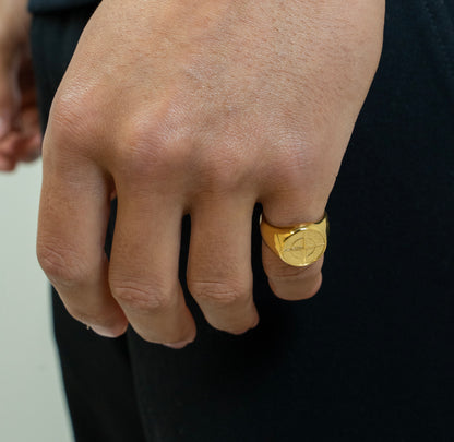 CROSSHAIR SIGNET (GOLD)