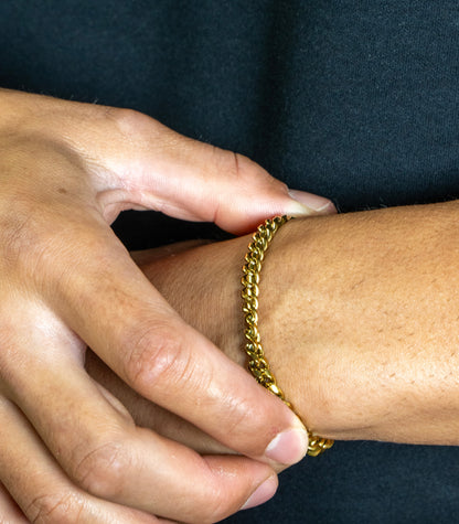 CUBAN BRACELET (GOLD) 6MM