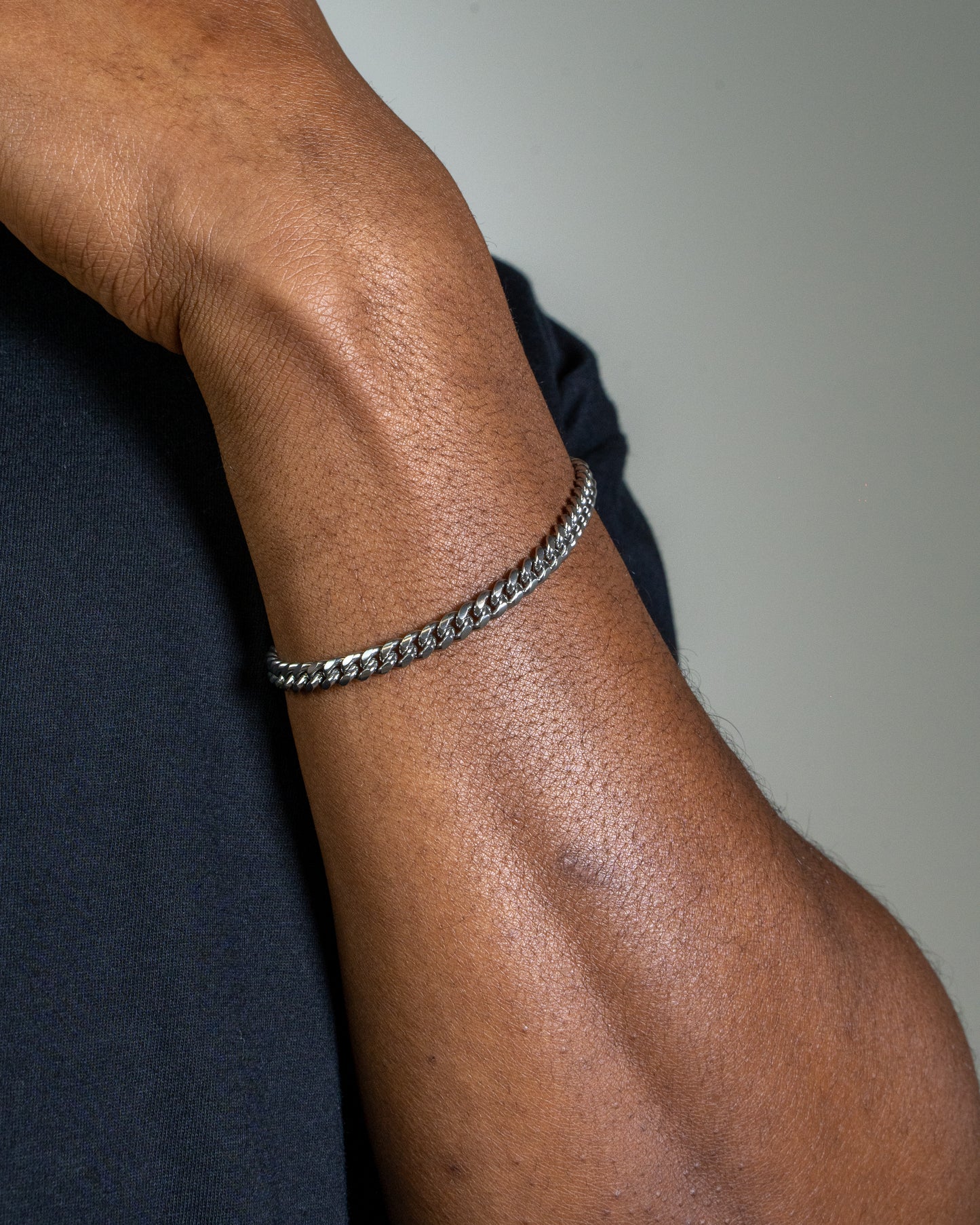 CUBAN BRACELET (SILVER) 6MM