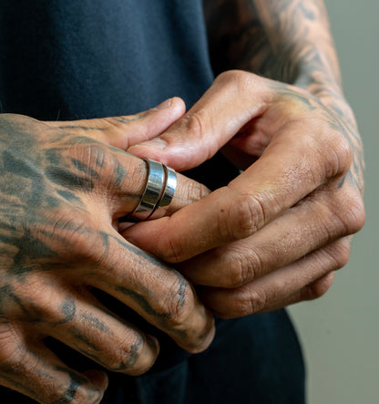 FLAT BAND RING (SILVER) 4MM